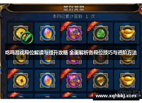 吃鸡游戏段位解读与提升攻略 全面解析各段位技巧与进阶方法 吃鸡游戏段位解读与提升攻略 全面解析各段位技巧与进阶方法